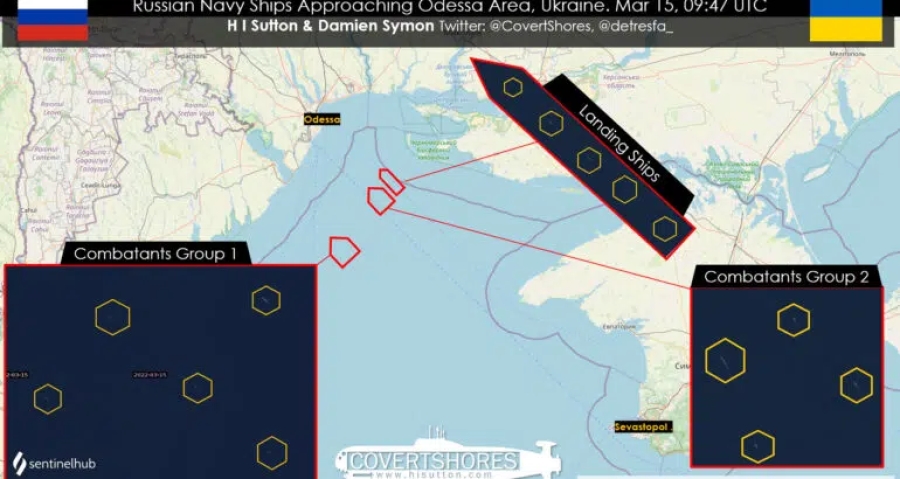 14 nave ruseşti se îndreaptă spre Odessa