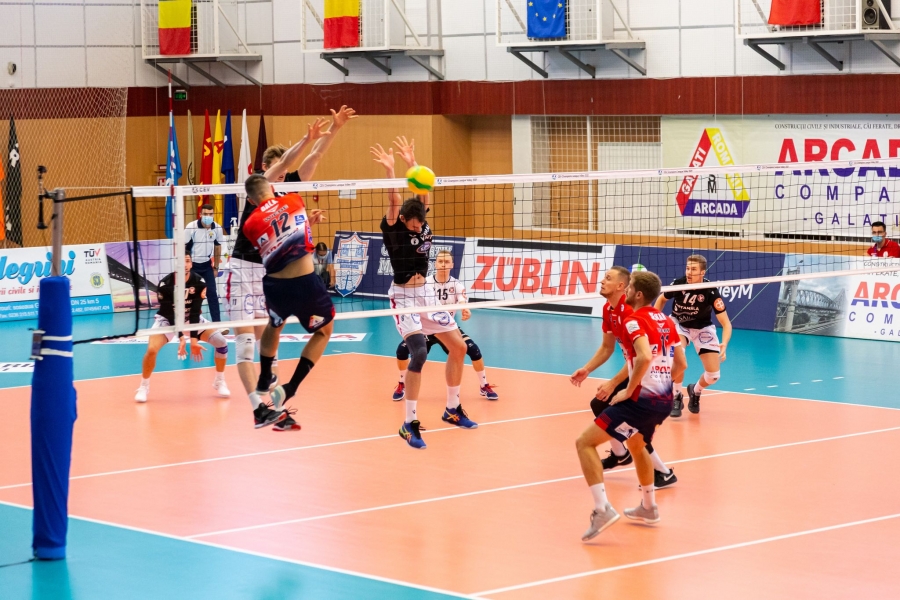 CSM Arcada vrea să producă surpriza cu polonezii şi să obţină biletul câştigător pentru grupa principală din CEV Champions League