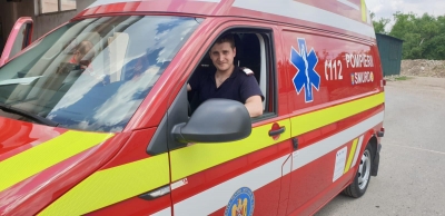 Un pompier gălăţean, în  concediu, a salvat victima unui accident rutier