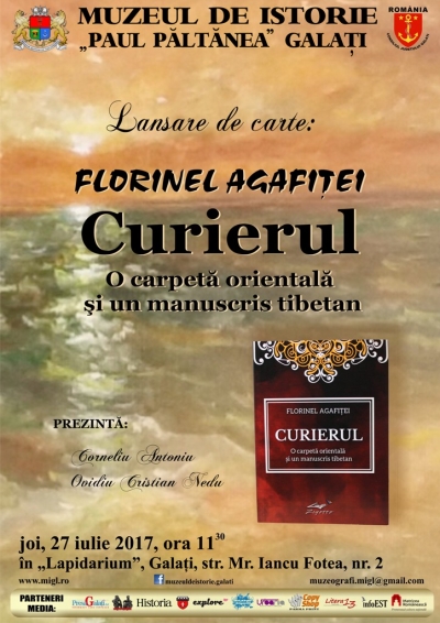 Lansare de carte „Curierul. O carpetă orientală şi un manuscris tibetan” şi vernisaj expoziţie „Autoportret ascuns”