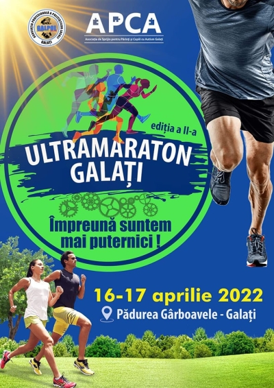 ULTRAMARATON Galaţi: Eveniment caritabil în Pădurea Gârboavele, pentru copiii cu autism