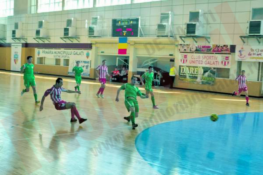 Calificarea în finala Cupei României la futsal se joacă la Galaţi