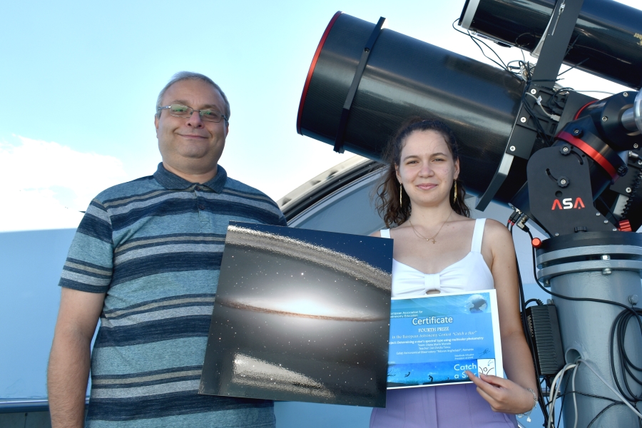 Observatorul Astronomic Galaţi, locul patru la concursul european „Catch a Star” 2022