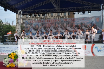 Festivalul Internaţional de Folclor începe vineri