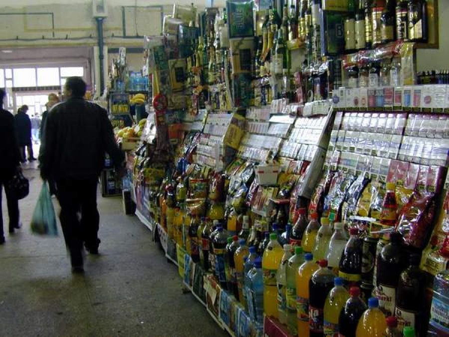 Spargere în Piaţa Centrală