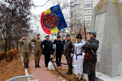 Start la „Maratonul Unirii”: Doi militari gălăţeni recreează traseul Regimentului 11 Dorobanţi „Siret” Galaţi