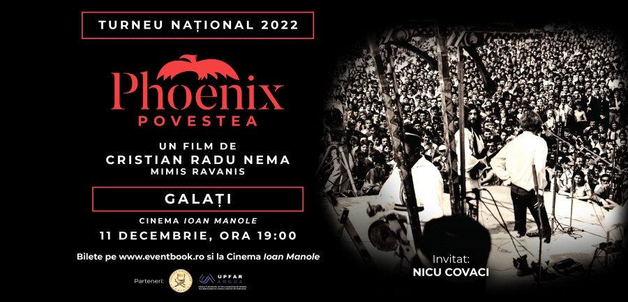 Nicu Covaci aduce „PHOENIX - Povestea” la Galaţi