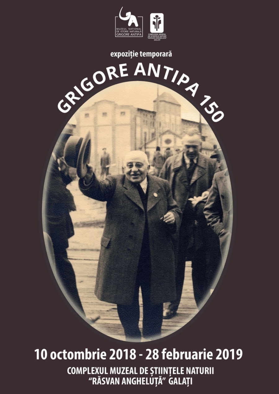 Grigore Antipa, omagiat la Complexul Muzeal de Ştiinţele Naturii Galaţi