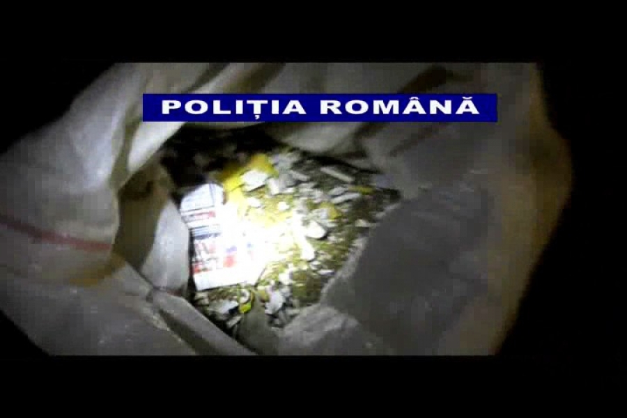 Fabrică ilegală de ţigări în zona Tecuci