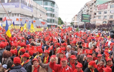 Mitingul PSD blochează traficul, sâmbătă, pe bd. Coşbuc