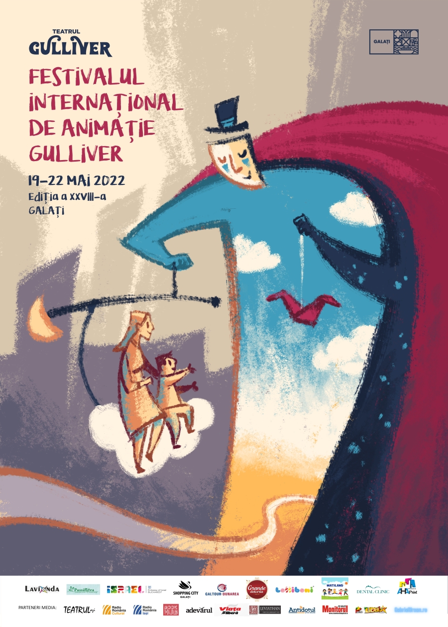 Festivalul Internaţional de Animaţie „Gulliver” revine! Activităţi interactive, cu ACCES GRATUIT, în Grădina Publică