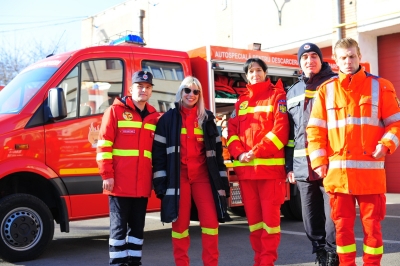 „Salvator din pasiune“: O nouă serie de înscriere a voluntarilor la ISU Galaţi