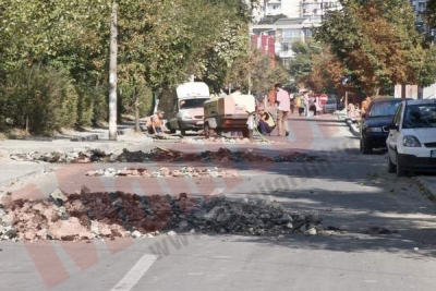 Reparaţiile de pe strada Oltului şi Aurel Vlaicu, finalizate