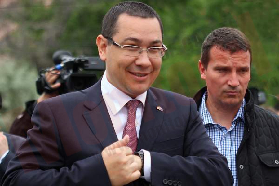 Victor Ponta descinde azi în Galaţi