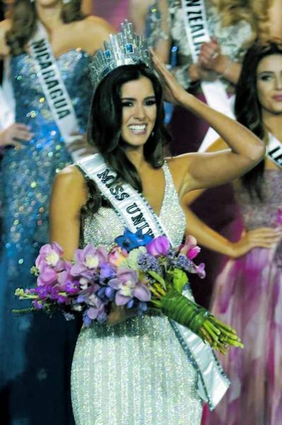 Paulina Vega Dieppa din Columbia, câştigătoare a concursului Miss Univers 2014