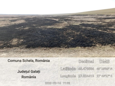 Incendiul masiv de la Balta Lozova s-a lăsat cu sancţiuni pentru Primăria Schela