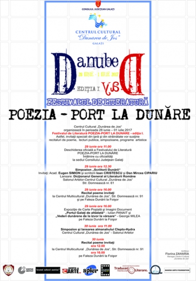 Festival de Literatură: Poezia – port la Dunăre