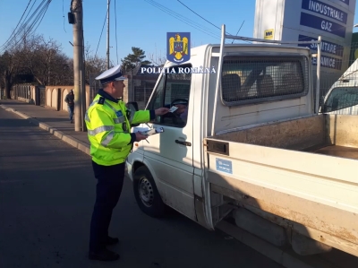 Razie în municipiul Galaţi: 73 de amenzi, de 21.000 lei, în doar 2 ore