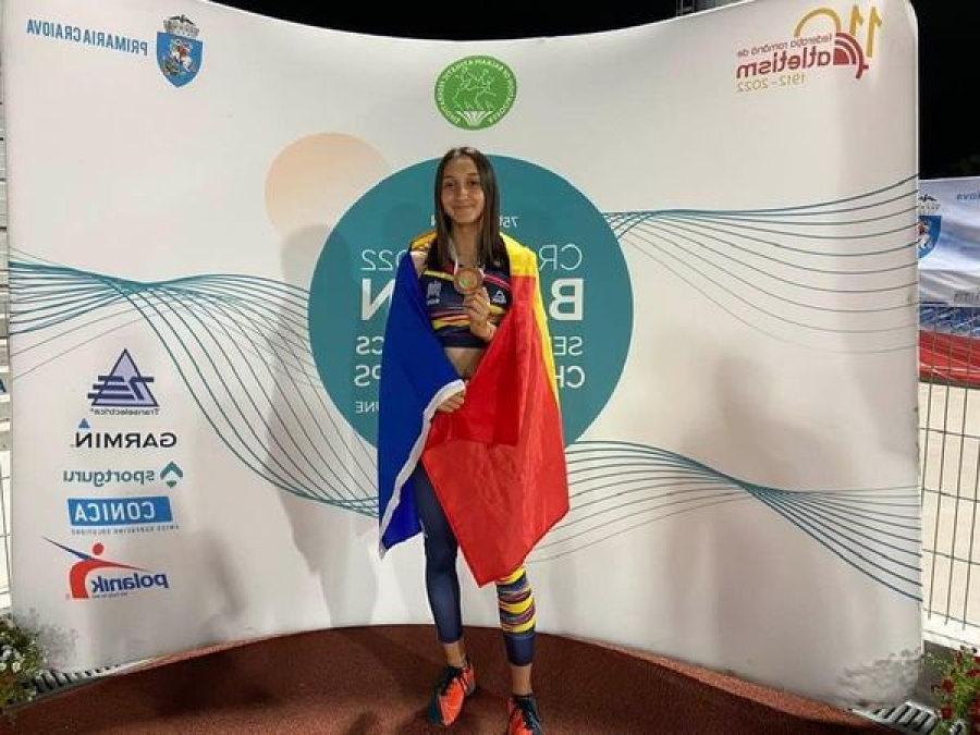 Gălăţeanca Rebeca Ciocan aleargă pentru România la Campionatul Balcanic