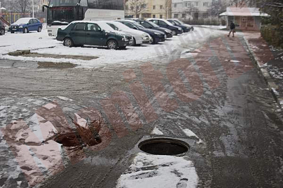 Capace de canalizare dispãrute peste noapte