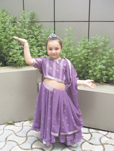 Ioana Bradaschi şi pasiunea pentru dansul indian