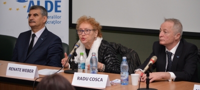 Renate Weber (ALDE), la Galaţi: Vrem să reprezentăm o ţară de oameni demni şi cinstiţi, pentru că asta e România noastră