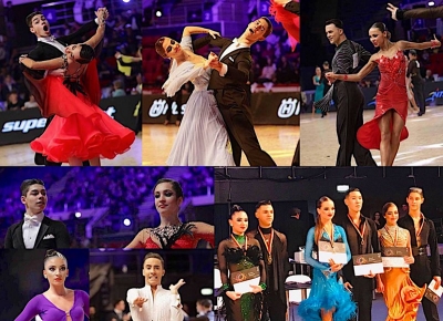 Dansatorii de la CSM Galaţi au urcat pe podium la Dance Masters