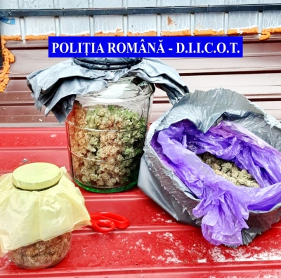 Galați: Reținut pentru trafic de droguri (FOTO)