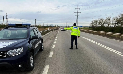 Gălăţean prins băut la volan de Florii