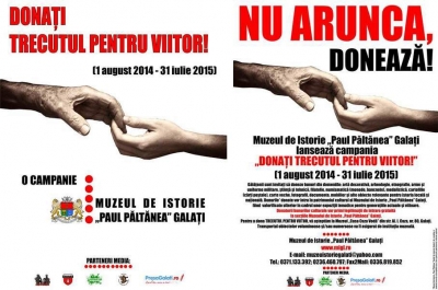 Donaţi trecutul pentru viitor!