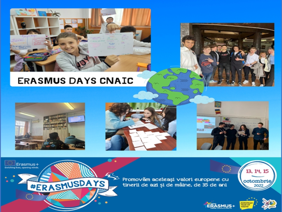 Erasmus Days la Colegiul Naţional „Alexandru Ioan Cuza”