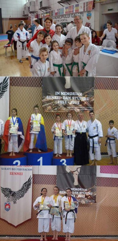 Karateka gălăţeni au cucerit o salbă de medalii la Europene