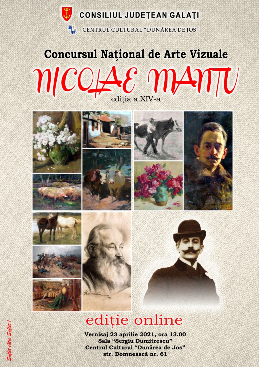 Prima ediţie online a Concursului Naţional de Arte Vizuale Nicolae Mantu
