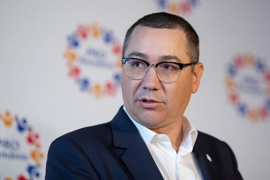 Victor Ponta: Cel mai bun pentru România ar fi un Guvern de uniune naţională