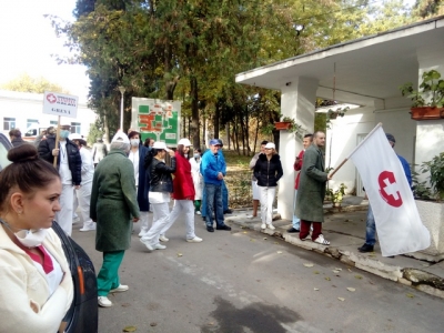 Grevă generală în spitale