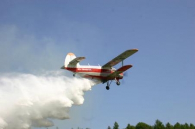 Dezinsecţie din avion în Galaţi