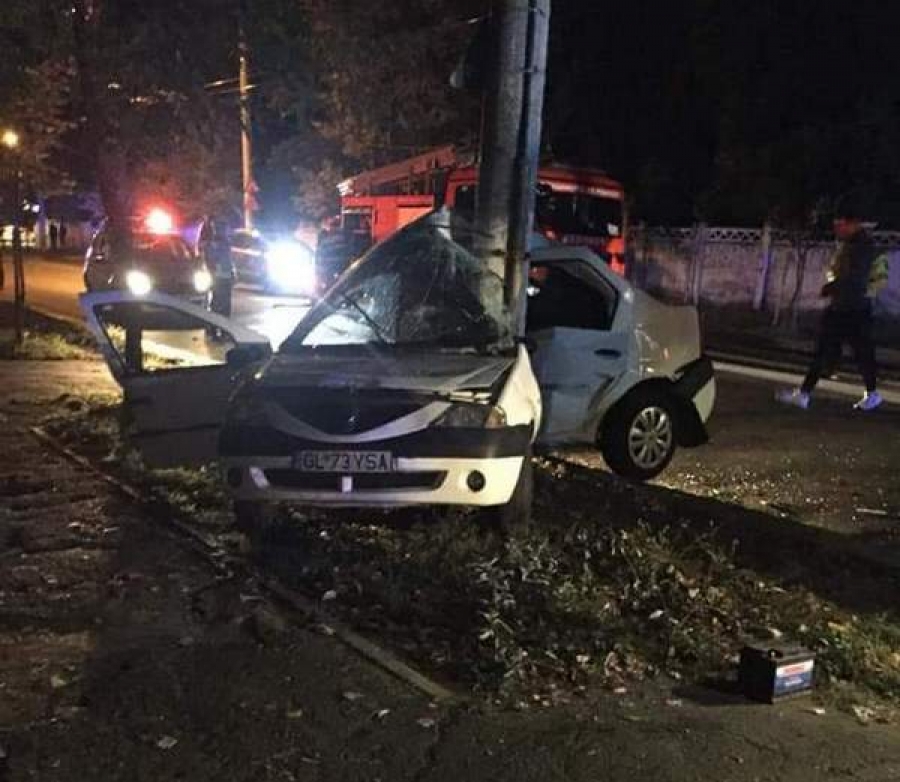 Accident mortal pe str. Domnească: Viteza i-a curmat viaţa unui gălăţean de 20 de ani