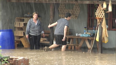 Codul Roşu a făcut prăpăd în comuna Şendreni (FOTO/VIDEO)