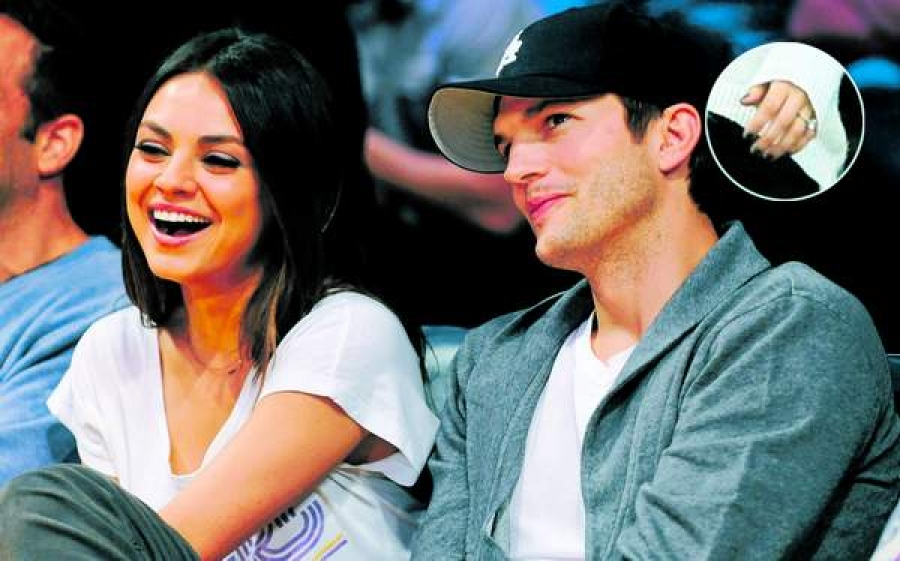 Mila Kunis a confirmat căsătoria cu Ashton Kutcher