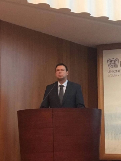 Oportunităţile Galaţiului, prezentate la Forumul Economic România-Italia de Cristian Dima