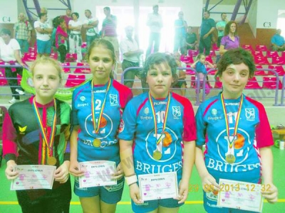 Patru fete de la Handbal Art au luat bronzul pentru CSM Ploieşti