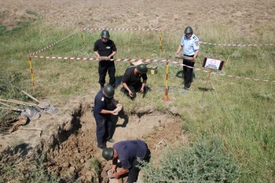 22 de elemente de muniţie au fost aruncate în aer