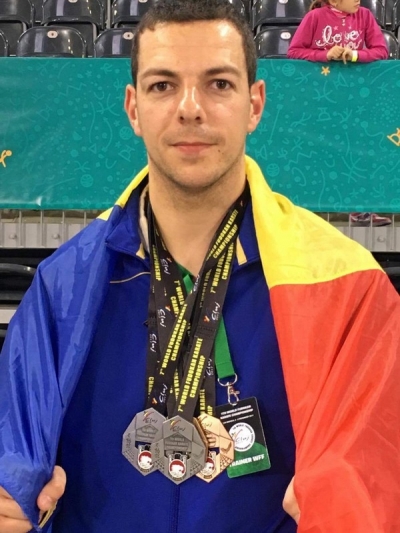 Un poliţist gălăţean este campion mondial la karate Fudokan