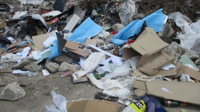 Mizeria din oraş sancţionată drastic de poliţiştii locali (FOTO)
