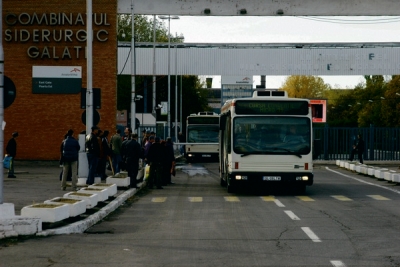 Siderurgiştii, transportaţi tot de convenţiile Transurb