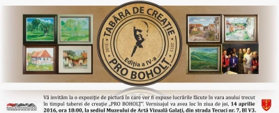 Expoziţie de pictură la Muzeul de Artă Vizuală
