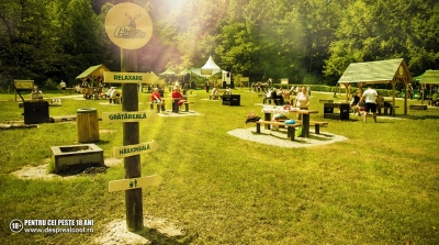 Zona de picnic de la Gârboavele, amenajată de URSUS BREWERIES