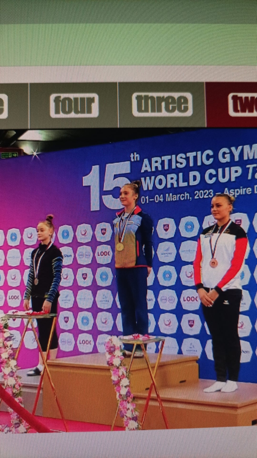 Dublă de aur la Cupa Mondială pentru gimnasta Sabrina Maneca Voinea