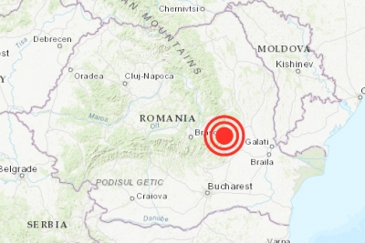 Cutremur de 3.7 la doar 115 km de Galaţi
