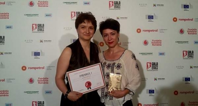 Fundaţia Inimă de Copil, premiată la Gala Societăţii Civile 2015